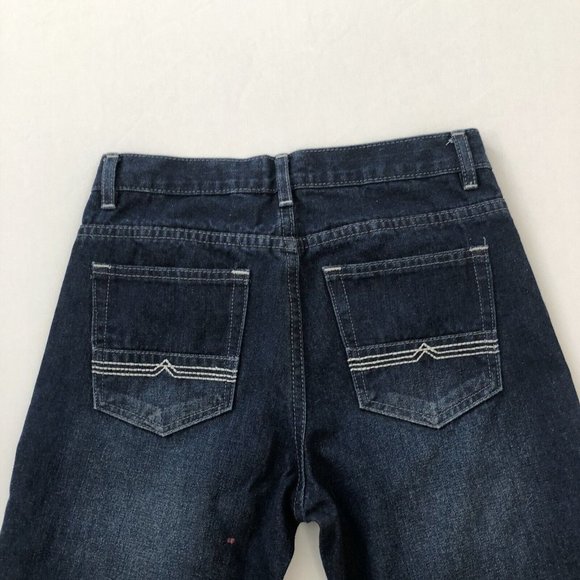 Buzz Cuts Jeans Women's 14 Blue Denim Straight Leg Pants Size 14 (28x28) - Picture 15 of 15